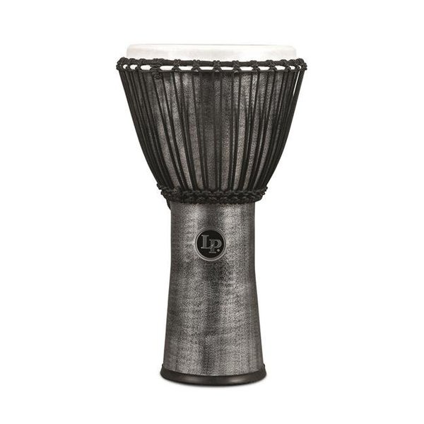 Drum Workshop Latin Percussion LP724G Rope Djembe 11 in. Synthetic Shell & Head; Gray LP724G